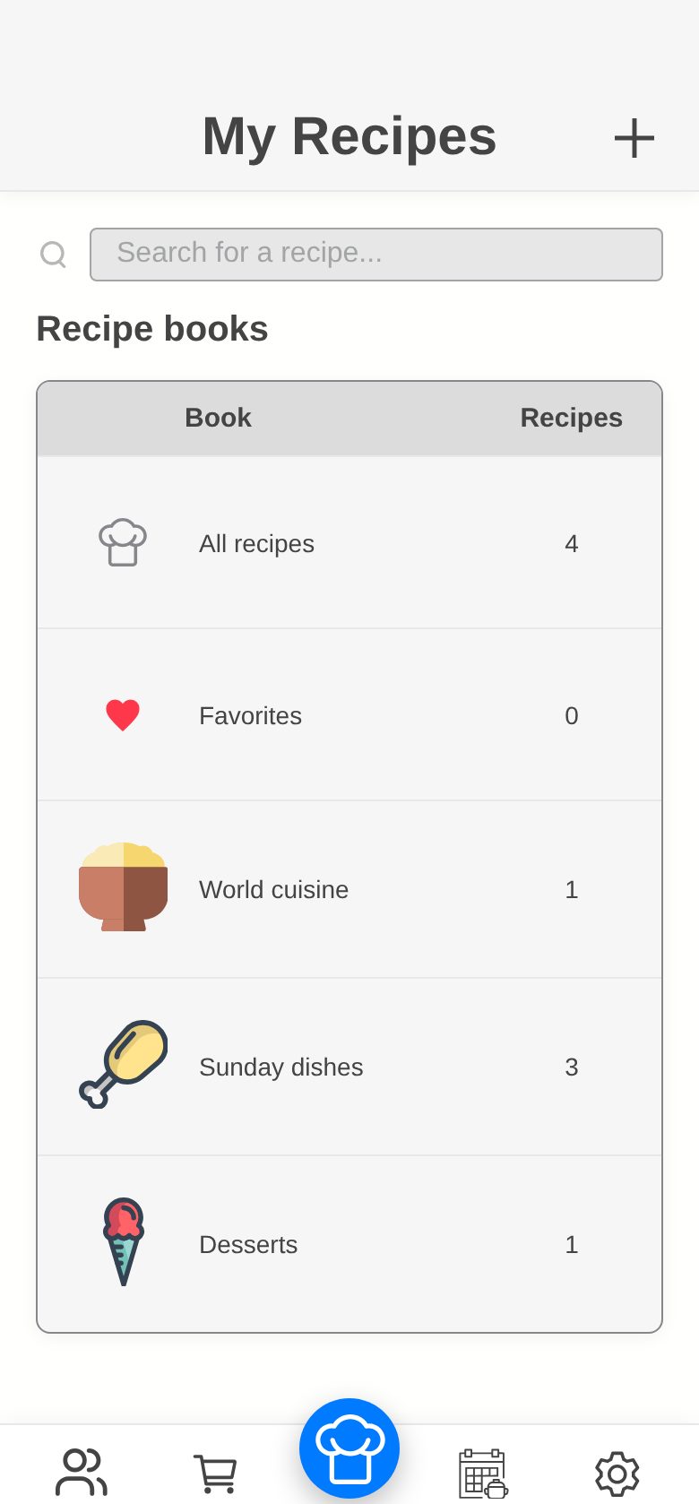 Screenshot in the light theme